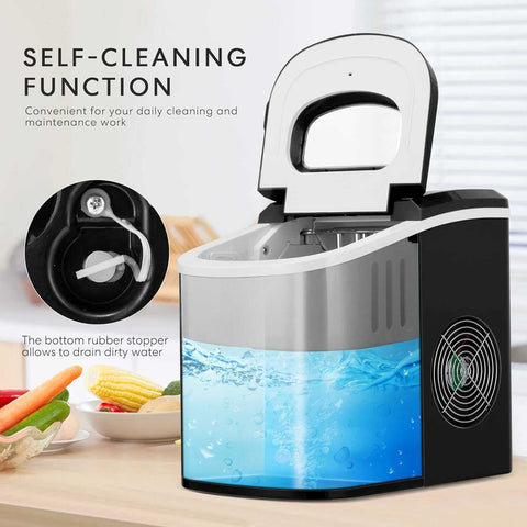 VIVOHOME Countertop Ice Maker Machine with Hand Scoop 26lbs/Day VIVOHOME Countertop Ice Maker Machine with Hand Scoop 26lbs/Day