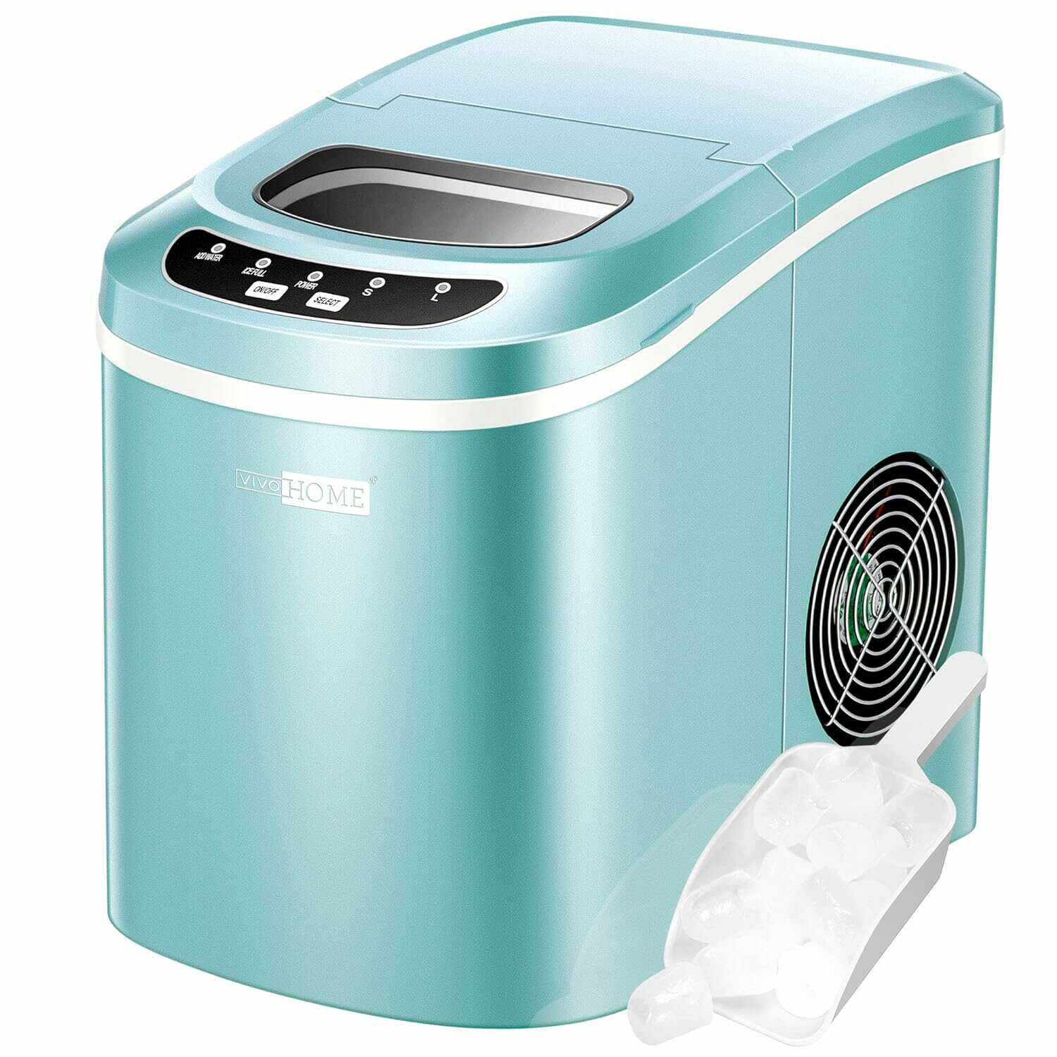 VIVOHOME Countertop Ice Maker Machine with Hand Scoop 26lbs/Day VIVOHOME Countertop Ice Maker Machine with Hand Scoop 26lbs/Day