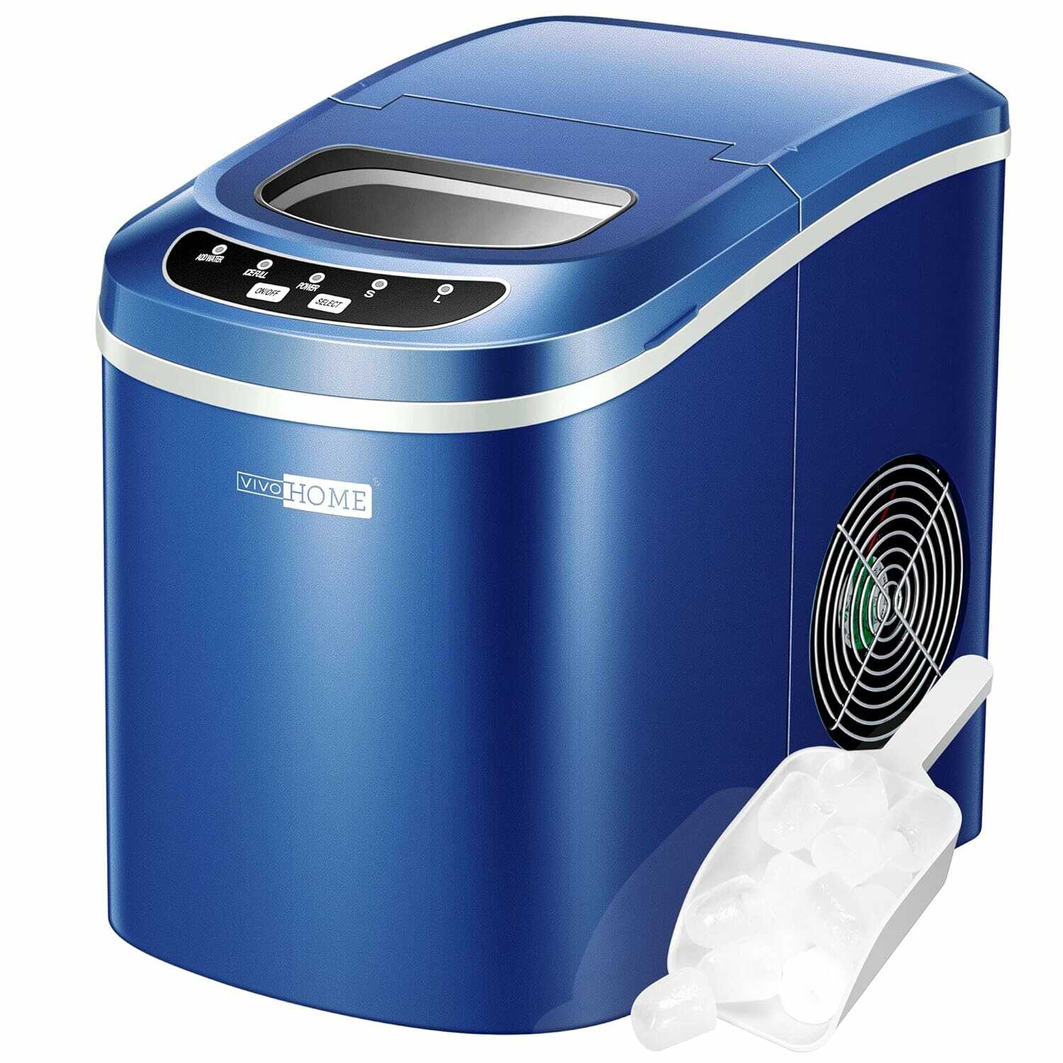 VIVOHOME Countertop Ice Maker Machine with Hand Scoop 26lbs/Day VIVOHOME Countertop Ice Maker Machine with Hand Scoop 26lbs/Day