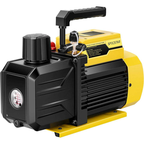 SPECSTAR HVAC Air Vacuum Pump 3/4 HP 7.2 CFM 110V Dual Stage Rotary Vane SPECSTAR HVAC Air Vacuum Pump 3/4 HP 7.2 CFM 110V Dual Stage Rotary Vane