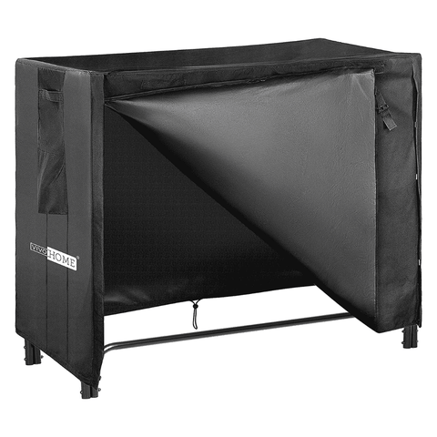 VIVOHOME Firewood Rack with Cover VIVOHOME Firewood Rack with Cover