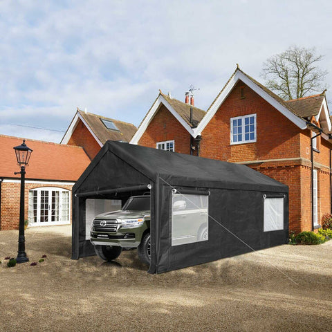 VIVOHOME Carport Portable Garage 10 x 20ft VIVOHOME Carport Portable Garage 10 x 20ft