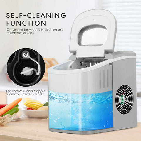 VIVOHOME Countertop Ice Maker Machine with Hand Scoop 26lbs/Day VIVOHOME Countertop Ice Maker Machine with Hand Scoop 26lbs/Day