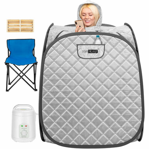 VIVOHOME Portable Personal Steam Sauna Spa VIVOHOME Portable Personal Steam Sauna Spa