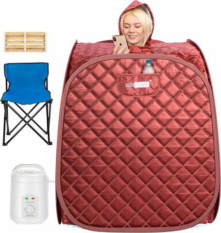 VIVOHOME Portable Personal Steam Sauna Spa VIVOHOME Portable Personal Steam Sauna Spa