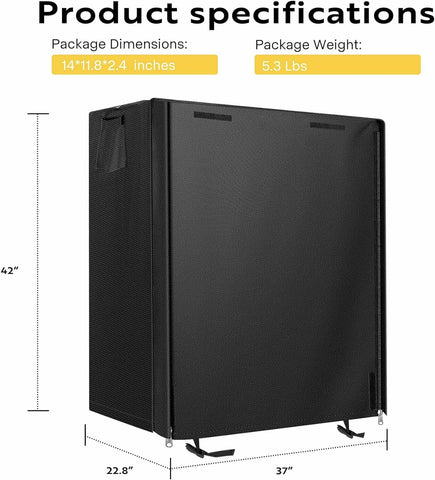 VIVOHOME Waterproof Firewood Storage Cover VIVOHOME Waterproof Firewood Storage Cover
