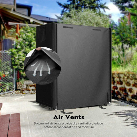 VIVOHOME Waterproof Firewood Storage Cover VIVOHOME Waterproof Firewood Storage Cover