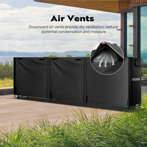 VIVOHOME Waterproof Firewood Storage Cover VIVOHOME Waterproof Firewood Storage Cover