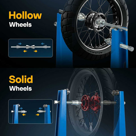 VIVOHOME Motorcycle Wheel Balancer and Truing Stand VIVOHOME Motorcycle Wheel Balancer and Truing Stand