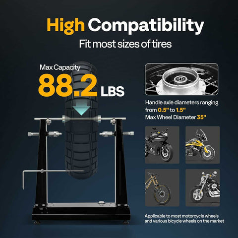 VIVOHOME Motorcycle Wheel Balancer and Truing Stand VIVOHOME Motorcycle Wheel Balancer and Truing Stand