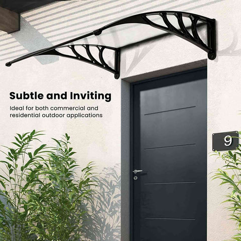 VIVOHOME Awning Canopy Window Door Outdoor 40x40/80/120Inch VIVOHOME Awning Canopy Window Door Outdoor 40x40/80/120Inch