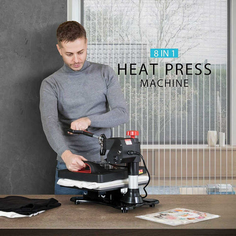 VH ETL Listed 8 In 1 & 15X12 Inch Multifunctional Heat Press