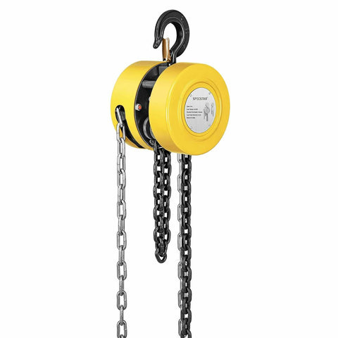 SPECSTAR Hand Chain Hoist with 2 Heavy Duty Hooks