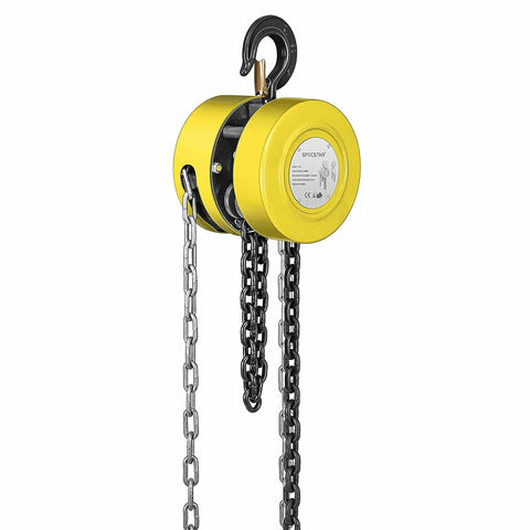 SPECSTAR Hand Chain Hoist with 2 Heavy Duty Hooks