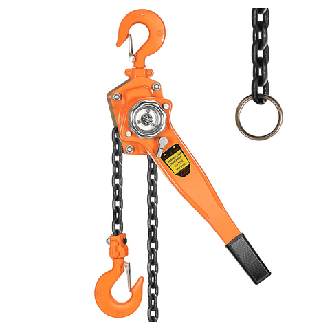 SPECSTAR Lever Chain Hoist with 2 Heavy Duty Hooks