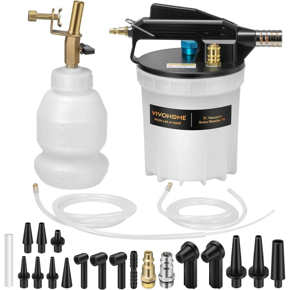 VIVOHOME 2L Vacuum Brake Bleeder Kit
