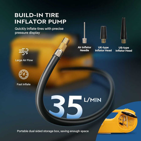 VIVOHOME 4 in 1 Digital Display Hydraulic Car Jack Lift Kit