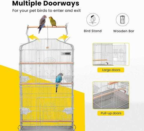 VH 59.8 Inch Wrought Iron Bird Cage