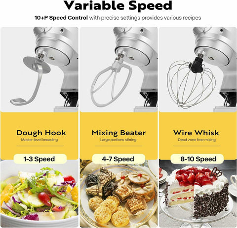 VIVOHOME Multifunctional Electric Stand Mixer