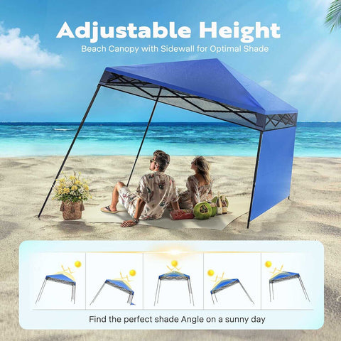 VIVOHOME 8x8ft Pop-Up Canopy Tent