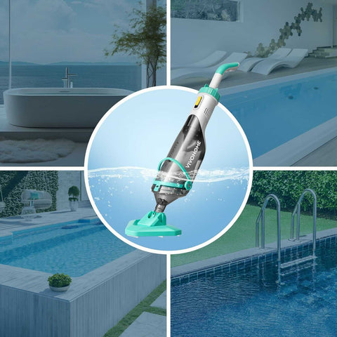 VIVOHOME Cordless Pool Vacuum with Telescopic Pole