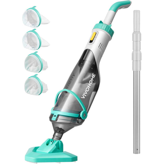 VIVOHOME Cordless Pool Vacuum with Telescopic Pole 1500