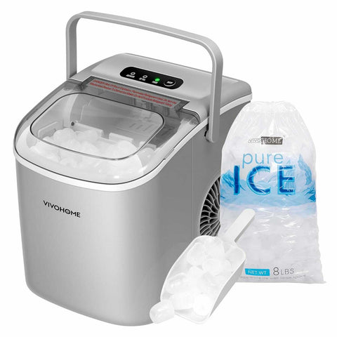 VIVOHOME Countertop Automatic Ice Maker Machine 26lbs/Day