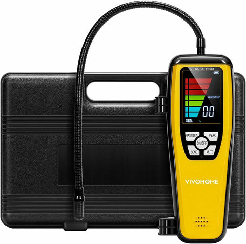 VIVOHOME HVAC Refrigerant Freon Leak Detector with Rechargeable Battery