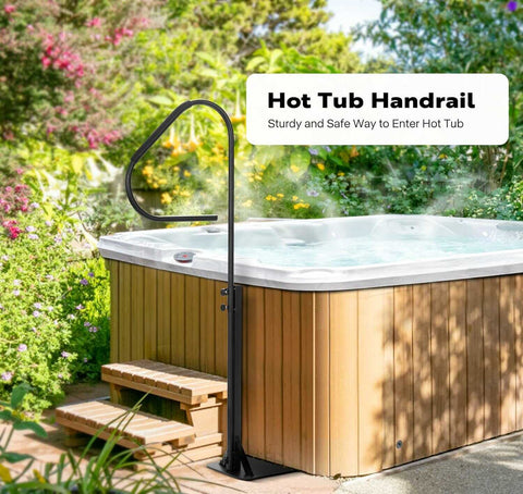 VIVOHOME Hot Tub Safety Handrail 360 Rotatable