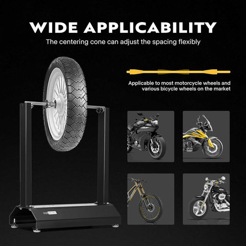 VIVOHOME Motorcycle Bike Wheel Balancer