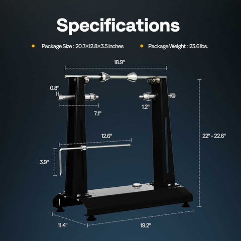 VIVOHOME Motorcycle Wheel Balancer and Truing Stand