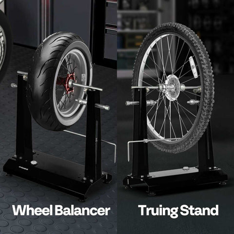 VIVOHOME Motorcycle Wheel Balancer and Truing Stand