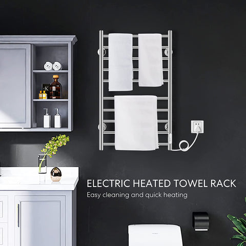 VIVOHOME Electric Heated Towel Rack for Bathroom